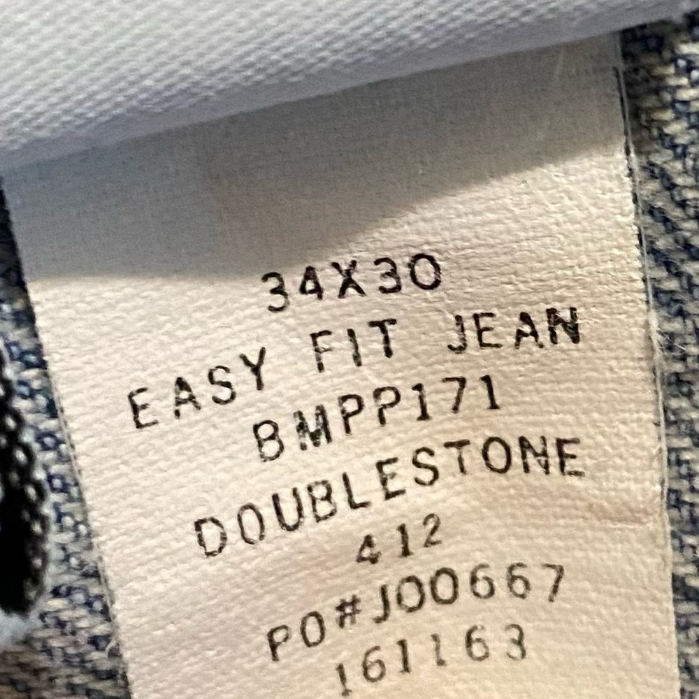 Calvin Klein Jeans Easy Fit 5 Pocket Jeans Double Stonewash 34 x 30 Vintage 90s - Picture 8 of 9
